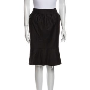 Chanel Vintage Knee-Length Skirt / Size FR44,US12